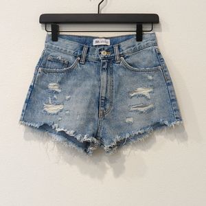 Zara high waisted shorts sz 2